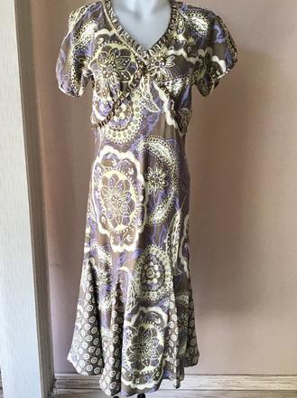 Hodvábne šaty east 1h, 40