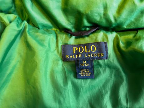 Zimna paperova bunda, ralph lauren,m