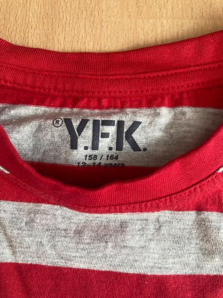 Pásikované tričko, 158/164, 158