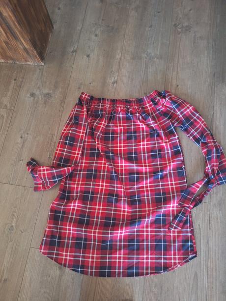 Kockovane saty, xl