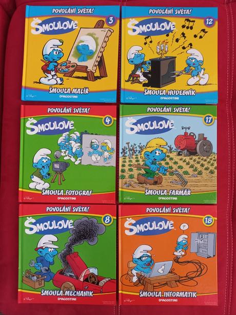 Knižky šmolkovia povolania sveta, 
