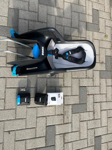 Cyklosedačka - thule ride along,