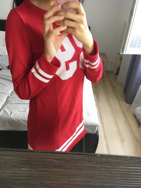 Hrubý dlhý sveter/ kratke saty, m