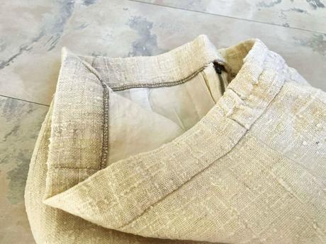 Sukňa ľanového vzhľadu, m