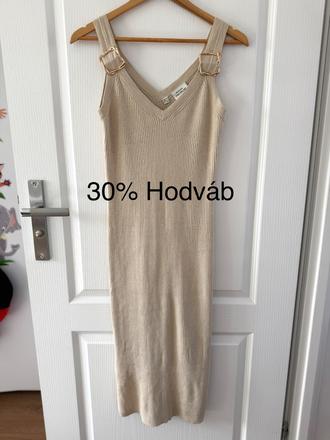 Rebrované midi šaty bonprix premium, bonprix,m
