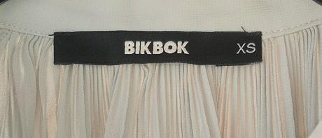 Bik bok - elegantná plisovaná blúzka, xs