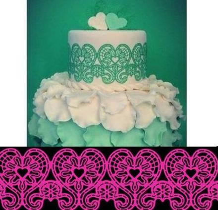 Silikónová forma čipka č.22, cip-14, 