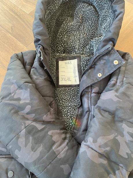 Zimná bunda m&s vel.122-128, marks & spencer,128