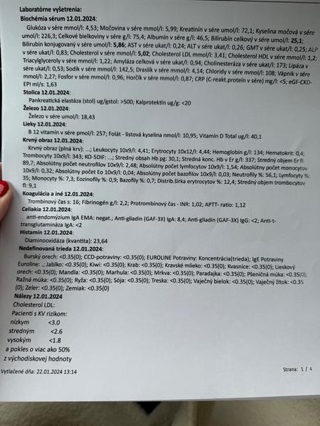 Kto pomôže s vyhodnotením krvného obrazu?