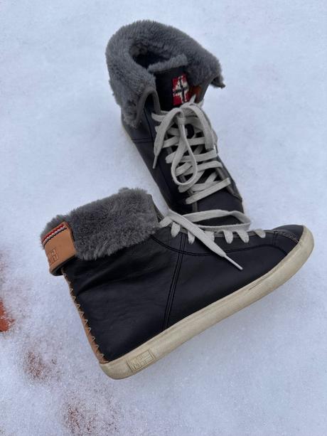 Topánky kožené napapijri, napapijri,38