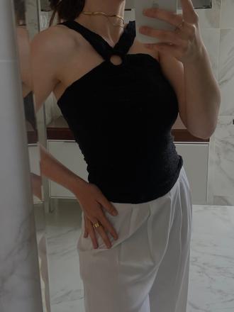 Lerny top  green apple, xs