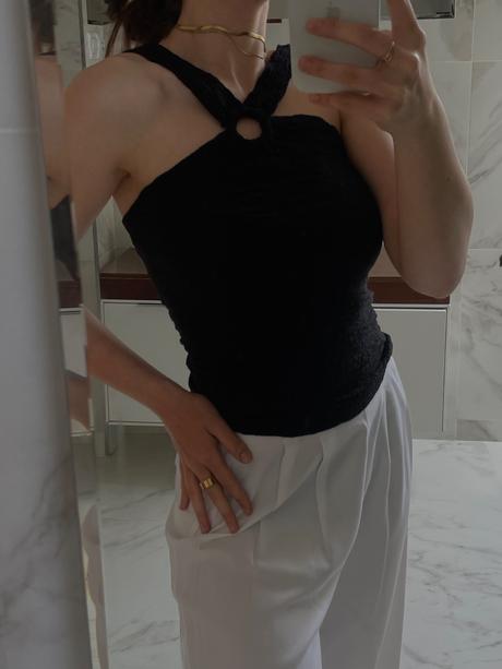 Lerny top  green apple, xs