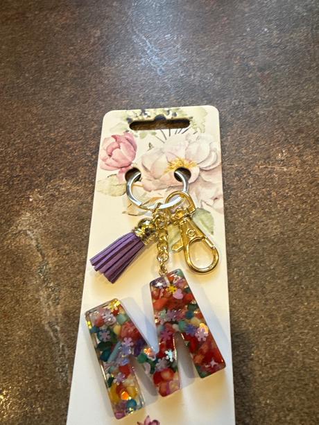 Kľúčenka s písmenom m, about you