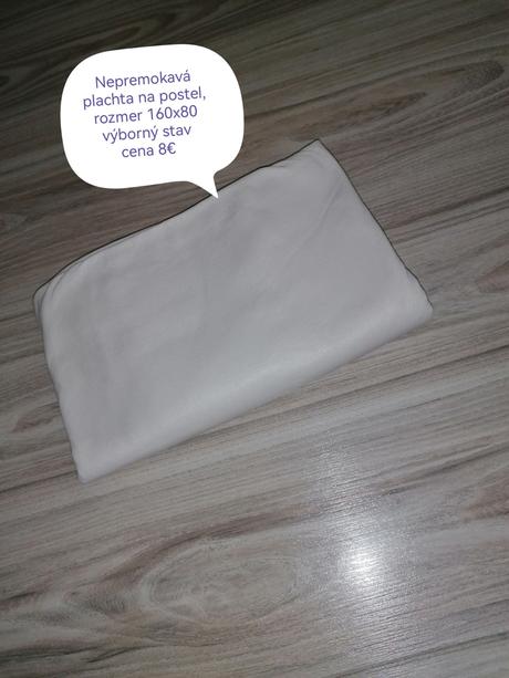 Nepremokavá plachta 160x80, šírka (cm): 80,dĺžka (cm): 160