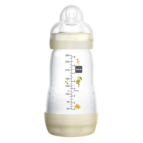 Mam kojenecká fľaša anti-colic zelené 3x260ml, 2m+, mam