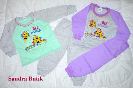 Detské bavlnené pyžamko včelička, 86 - 176