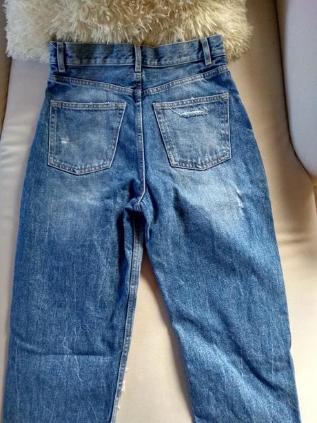 Dámske rifle moms fit, fishbone,s