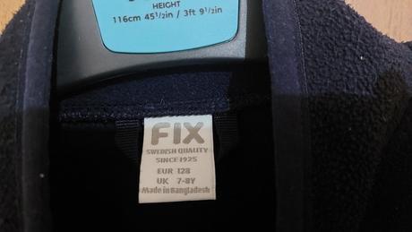 Fleecová mikina lindex fix, lindex,128