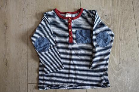 Tričko pásikavé, h&m,92