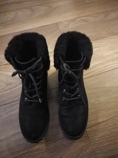 Teplé čižmy v. 38, deichmann,38