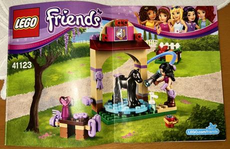 Lego friends - kúpeľ pre žriebätko - komplet, 