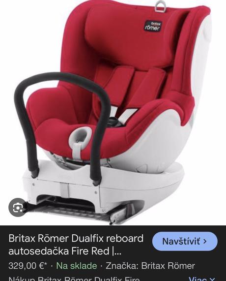 Otočná dualfix romer britax autosedačka, römer