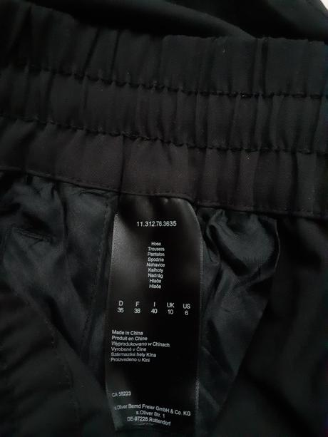 Dámské nohavice s.oliver č.36, s.oliver,36