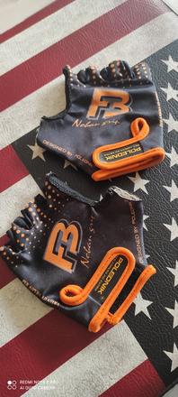 Cyklistické rukavice, s