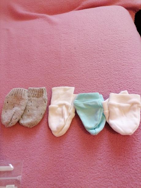 Rukavicky 4 pary, <50