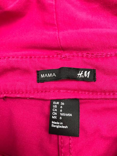 Tehotenské nohavice, h&m,36