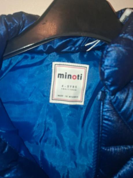 Detská bunda minoti 4 - 5 rokov 104/110, minoti,104 / 110