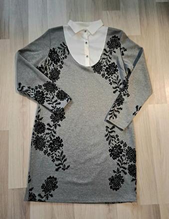 Dámske pohodlné šaty/tunika, l