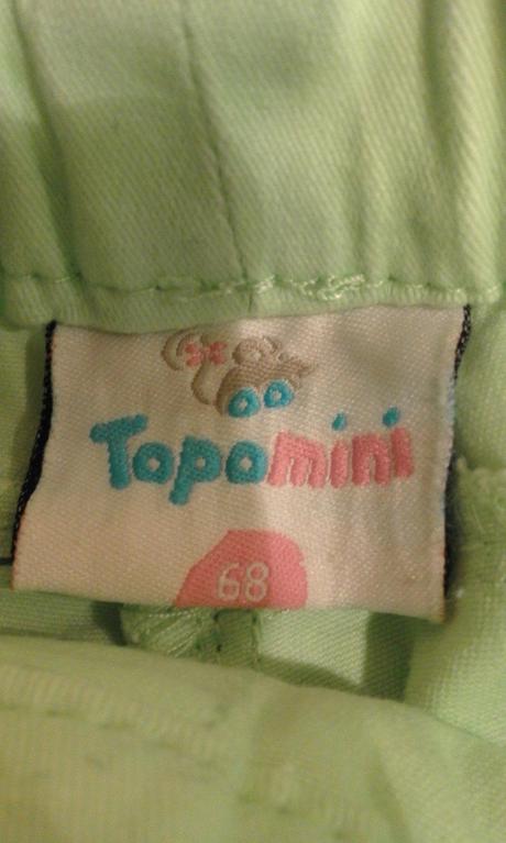 Zelený set - súprava diečenské oblečenie, topomini,68