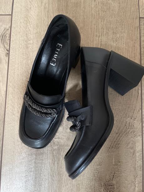 Elegantné kožené topánky etimee, 38