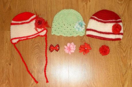 Detská háčkovaná čiapočka, <50 - 158