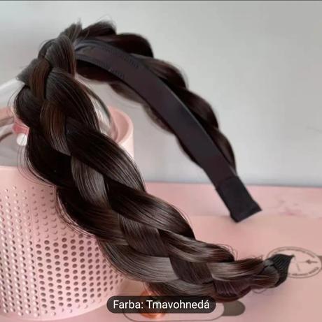 Dámska čelenka rybia kosť, 