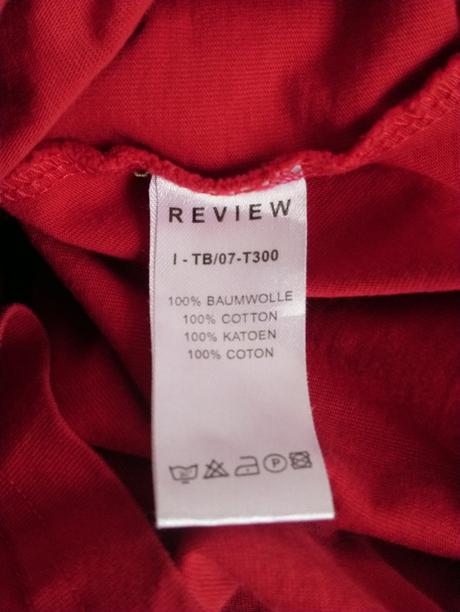 Chlapčenské červené tričko s motívom, review, review,158