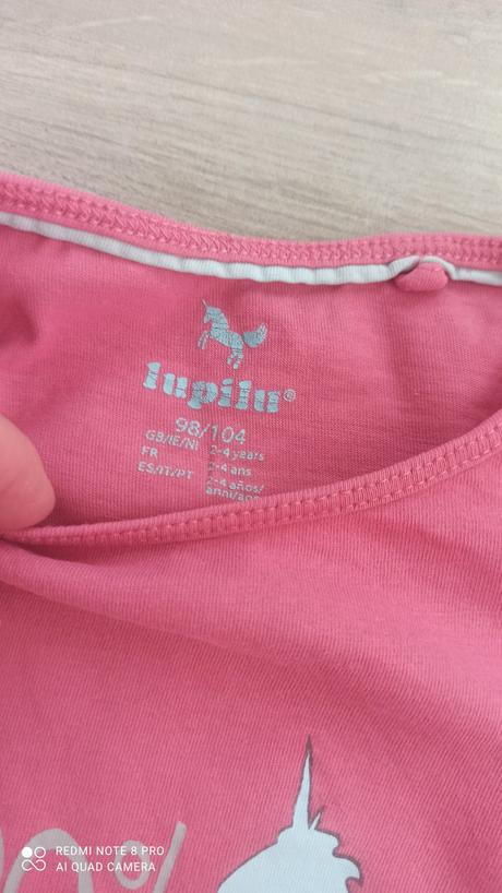 Tričko jednorožec 98/104, lupilu,98