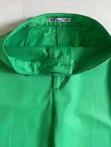 Zelené elegantné nohavice, xs