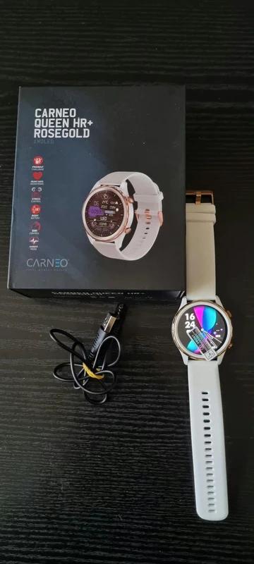 Smart hodinky carneo queen hr+ rosegold, 