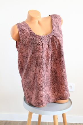 Luxusný leo top, soaked in luxury xl, xl