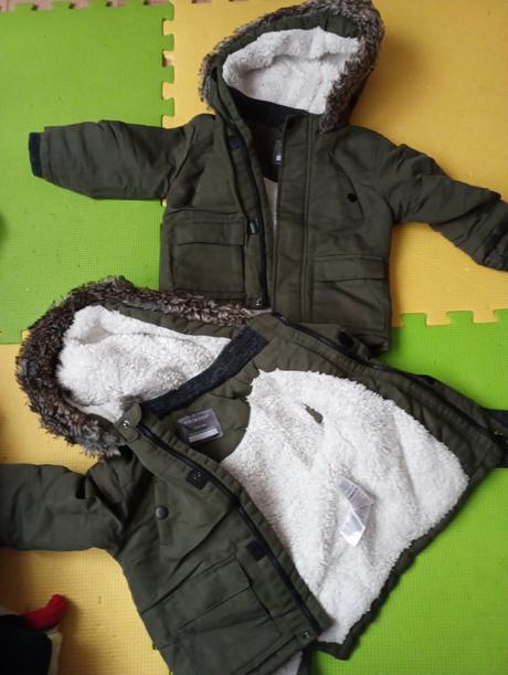 Balík oblečenia dvojičky chlapci, 86