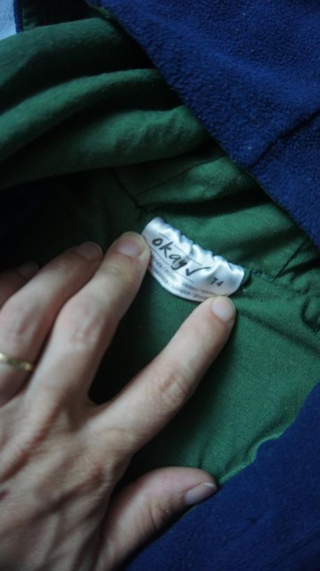 Flisový kabátik, okay,74