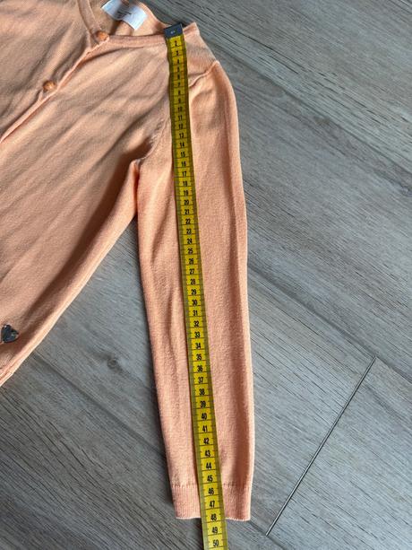 Svetrík h&m 110/116 marhuľkový, h&m,110