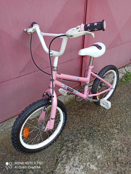 Detský dievčenský bicykel 16", 16