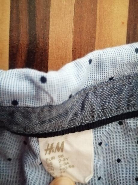 Košeľa veľ. 98, h&m,98