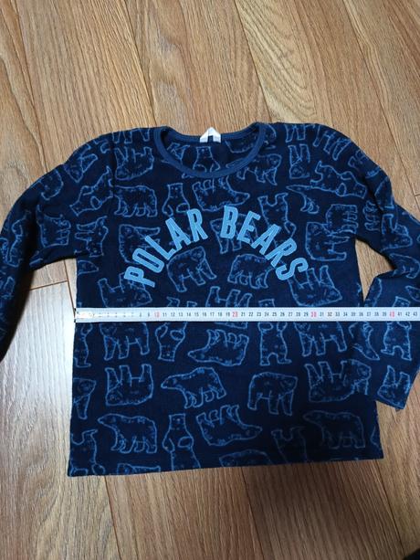 Flísová tepláková súprava 122/128, 128