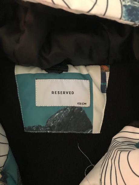 Zimná lyžiarska bunda s postovnym, reserved,158