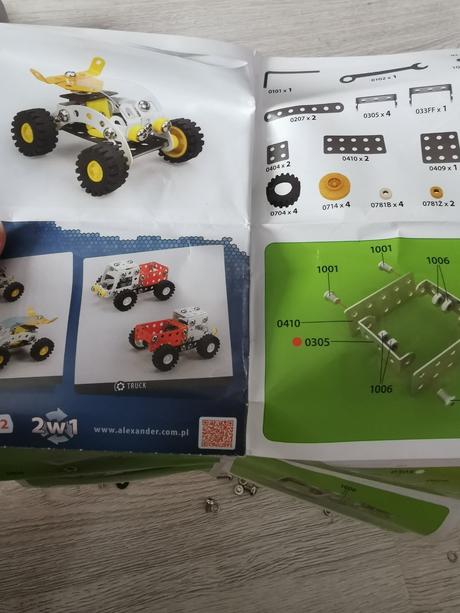 Kovová skladačka 177ks, 