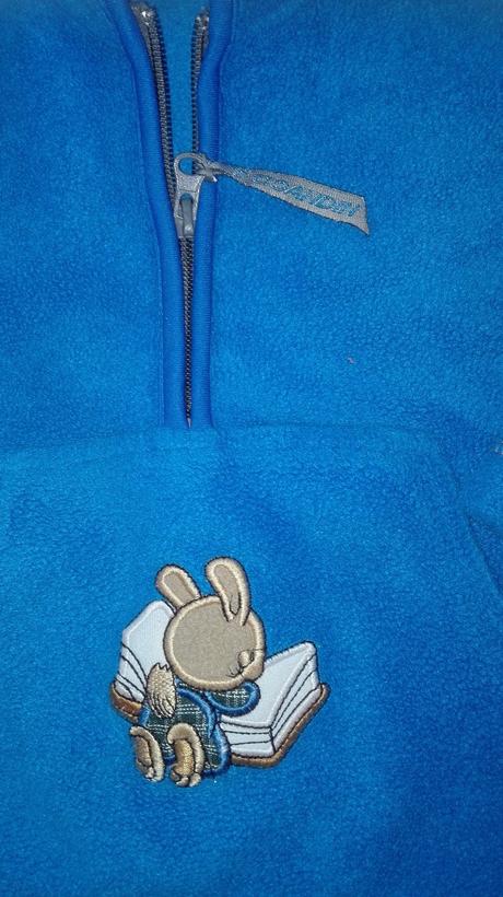Fleecova mikina na zips, 98